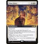 MTG ■白/英語版■ 《九つの命/Nine Lives》▲拡張アート▲ 基本セット2021 M21