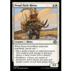MTG ■白/英語版■ (041)《得意げな荷サイ/Proud Pack-Rhino》MH3 白U