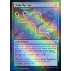 (157) MTG ■緑/英語版■ 《チョーク・アウトライン/Chalk Outline》★FOIL★ カルロフ邸殺人事件 MKM 緑U