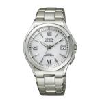 CITIZEN 【正規品】 シチズン アテッサ 電波ソーラー ホワイトローマンダイアル ATD53- ...
