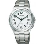 CITIZEN 【正規品】 シチズン アテッサ 電波ソーラー チタン シルバー アラビックダイアル  ...