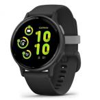 GARMIN VIVOACTIVE5【正規品 】即納 ガーミン ヴィヴォアクティブ５ ブラック 有機ELタッチパネル GPS スマートウオッチ ユニセックス