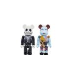 BE@RBRICK ジャック・スケリントン&amp;サリー(ABS&amp;PVC塗装済みアクションフィギュア)