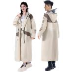 レインコート 自転車 超軽量＆速乾 カッパ リュック対応/反射テープ 多機能 ポンチョ 通勤通学 防風防水 男女兼用