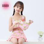 15色スクール水着 女の子 セパレート キッズ 水着 上下セット 110 120 130 140 150 160cm トップス  スカート 子供 みずぎ ジュニア ベビー水着 スイムウェア お