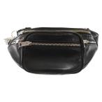 ALEXANDER WANG アレキサンダーワン ATTICA SOFT FANNY PACK ソフトレザーファニーパック ウエストバッグ ブラック