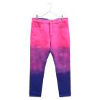 ルイヴィトン 22SS Amen Break Gradient Denim Pants アーメンブレイク グラデーションデニムパンツ RM221 G59 HMD80W ブルー/ピンク