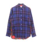 SUPREME シュプリーム 15AW ×COMME des GARCONS SHIRT Button-Down Shirt ×コムデギャルソンシャツ ボタンダウン長袖チェックシャツ