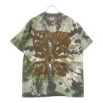 ヴィンテージ 90s ALICE IN CHAINS 1993 アリス・イン・チェインズ バンドツアー タイダイ半袖Tシャツ グリーン/マルチ