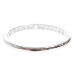 CHROME HEARTS クロムハーツ 18K BBBLGM WEDDING バブルガム ウェディング リング ホワイトゴールド 7号
