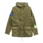 lucien pellat-finet ルシアンペラフィネ スカルロゴワッペンミリタリーコート カーキ