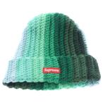SUPREME シュプリーム 22AW Gradient Crochet Beanie グラディエントクロシェビーニー ニットキャップ グリーン