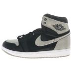 ナイキ WMNS AIR JORDAN 1 ウィメンズ エアジョーダン1 レトロ ハイ OG サテンシャドウ ハイカットスニーカー US10.5/27.5cm