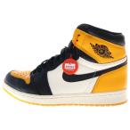 ナイキ AIR JORDAN 1 RETRO HIGH OG Taxi エアジョーダン 1 レトロ タクシー ハイカットスニーカー シューズ US8.5/26.5cm 555088-711