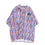 ワコマリア 22AW×MR.BROTHERS CUT CLUB HAWAIIAN SHIRT ミスターブラザーズ・カットクラブ レオパード柄ハワイアン半袖シャツ