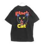 SUPREME シュプリーム 24SS Black Cat Tee ブラックキャットプリント半袖Tシャツ カットソー ブラック