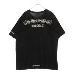 CHROME HEARTS クロムハーツ CH T-SHRT LTD 大阪限定スクロールラベルプリント 半袖Tシャツ カットソー ブラック