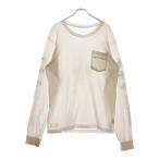 CHROME HEARTS クロムハーツ CH Plus Arm Logo L S Tee CHプラスアームロゴプリント 長袖Tシャツ ロングスリーブカットソー ホワイト