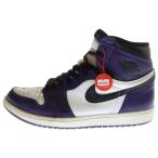 ナイキ AIR JORDAN 1 RETRO HIGH OG COURT PURPLE エアジョーダン1 コートパープル ハイカットスニーカー US10.5/28.5cm 555088-500