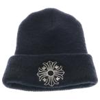 CHROME HEARTS クロムハーツ WOOL WATCH CAP CHプラス刺繍ウールビーニー ニットキャップ ブラック