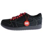 ナイキ ×トラヴィススコット AIR JORDAN 1 LOW OG SP エアジョーダン1 ブラックファントム ローカットスニーカー DM7866-001