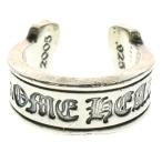 CHROME HEARTS クロムハーツ LG SCROLL LABEL ラージスクロールラベル リング シルバーBCA383