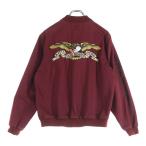 ショッピングsupreme SUPREME シュプリーム 16SS ×ANTI HERO BOMBER JACKET アンタイヒーロー ボンバージャケット バーガンディ