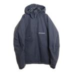 NO BRAND ノーブランド SPECIALGUEST/スペシャルゲスト ハーフジップ プルオーバーナイロンジャケット ブラック