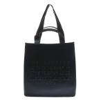 メゾンマルジェラ 25SS CABAS SHOPPING BAG VERTICAL エンボスカレンダーロゴ カバス ショッピングバッグ トートバッグ ブラック SB1WC0019