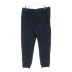 PRADA プラダ Track Pants ラバートライアングルロゴ ジップイージーパンツ SJP282 S192 1M03 ブラック