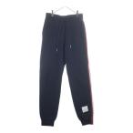 THOM BROWNE Tom Brown Sweatpants боковой линия тренировочный брюки темно-синий MJQ066A
