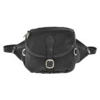 CHROME HEARTS Chrome Hearts SNAT PACK No1 XPAC NYLON BLACKs nut pack waist bag quilting nylon × leather black 