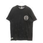 CHROME HEARTS クロムハーツ OLD ポケットホースシュー バックスクロールラベル半袖Tシャツ カットソー ブラック オールド