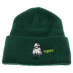 CHROME HEARTS クロムハーツ ×MATTY BOY Spec Beanie マッティボーイ スペック ビーニー ニットキャップ ニット帽 帽子 グリーン