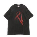 ヴィンテージ 90s Interview with the Vampire インタビュー ウィズ ヴァンパイア ムービー 両面プリント半袖Tシャツ カットソー ブラック