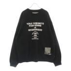 ネイバーフッド X YOHJI YAMAMOTO SWEAT SHIRT 242UWYYN-CSM01S ヨウジヤマモト クルーネック スウェット トレーナー ブラック