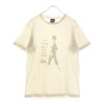 STUSSY ステューシー 00S NOkay Big Boys Shut Up And Do Your Thang 両面プリント 半袖Tシャツ ホワイト