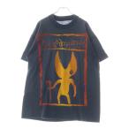 VINTAGE ヴィンテージ 80-90S Ben Olander This is a angry angry boy 両面プリント 半袖Tシャツ ブラック