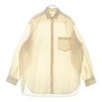 COMME des GARCONS HOMME コムデギャルソンオム 80S デカオム コットンポプリン プレーン ロングスリーブ シャツ ホワイト