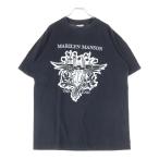 VINTAGE ヴィンテージ 90s MARILYN MANSON The End 1996 マリリンマンソン 両面プリント 半袖Tシャツ カットソー ブラック