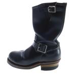 RED WING レッド ウイング 90s ENGINEER BOOTS MADE IN USA PT99 2268 前期 USA製 刺繍羽タグ エンジニアブーツ ブラック D08359