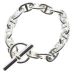 HERMES (エルメス) Chaine d'Ancre MM シェーヌダンクルMM 15リンク チェーンブレスレット シルバー
