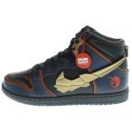 ナイキ エスビー ×ガンダムユニコーン DUNK ダンク バンシィ ハイカットスニーカー ブラック US8.5/26.5cm H7717-400
