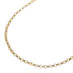 CHROME HEARTS クロムハーツ 22K NECKCHAIN R20 ロールチェーンネックレス 20inch ゴールド BCA011