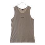 BALENCIAGA バレンシアガ Loose Tank Top ルーズタンクトップ カットソー ノースリーブ ベージュ 697880