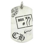 ショッピングLRG CHROME HEARTS クロムハーツ 青山20周年限定 D TAG LRG LTD ラージドッグタグ シルバー