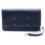 ショッピングマルジェラ Maison Margiela 11 メゾンマルジェラ11 4ステッチチェーンウォレット レザーショルダー ブラック SA3U0008