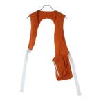 LOUIS VUITTON ルイヴィトン 19AW 3D ポケットアシンメトリーナイロンベスト オレンジ HHG02WNIS