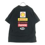 ショッピングシュプリーム SUPREME シュプリーム 24SS Ducati Logos Tee ドゥカティ プリントロゴ 半袖Tシャツ カットソー ブラック