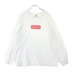 ショッピングシュプリーム SUPREME シュプリーム 20AW Box Logo L/S Tee ボックスロゴ クルーネック長袖Tシャツ カットソー ホワイト